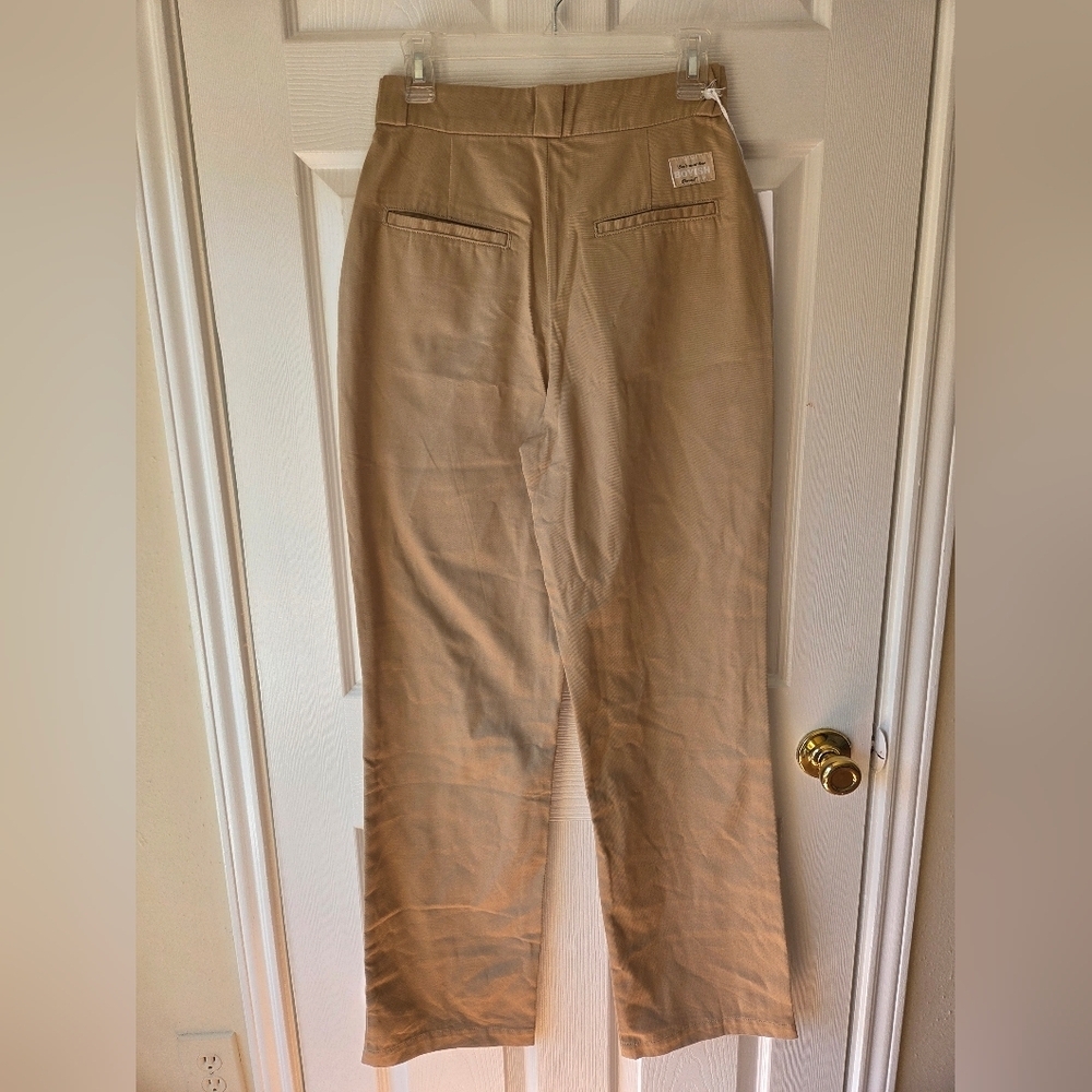 Boyish High Rise Pants 26 Tan NWT Relaxed Chino Trouser $168 - Picture 8 of 9